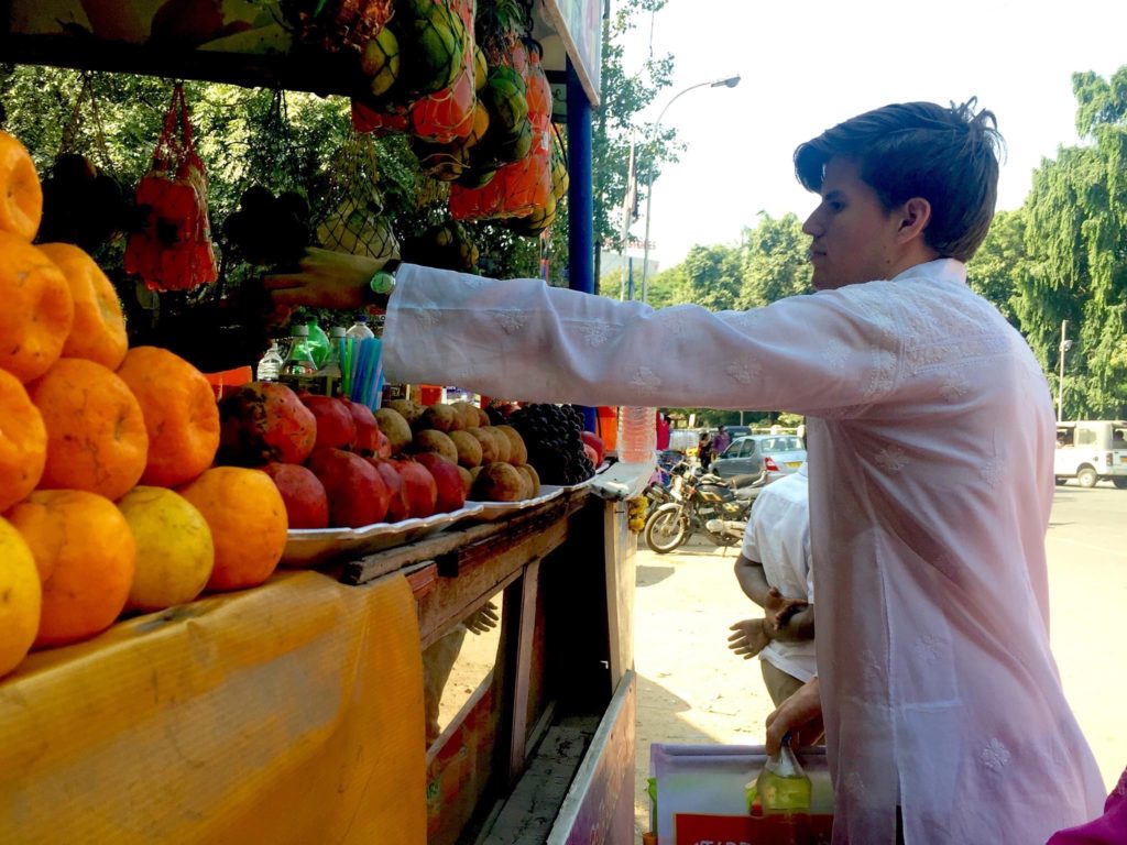 buying fruit