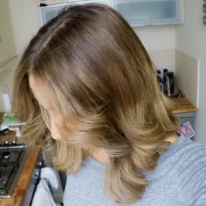 Black to Blonde Ombre