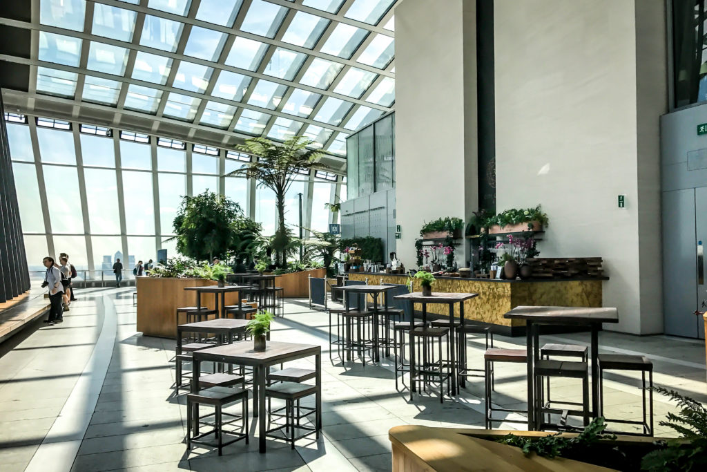 Sky Garden London, England Brunch Review