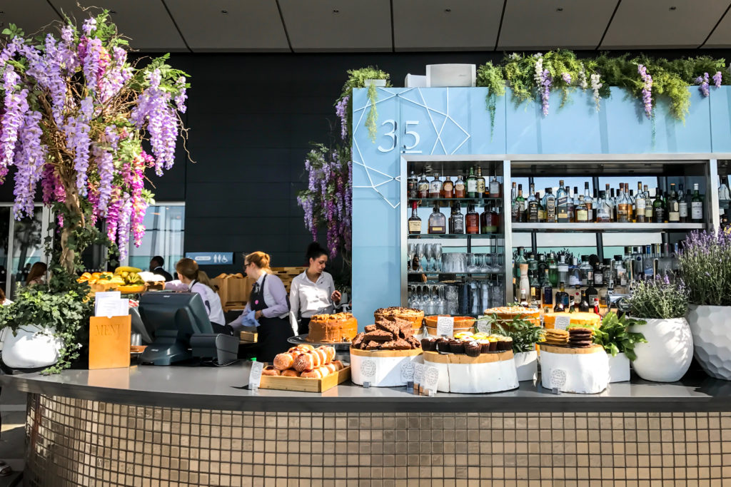 Sky Garden London, England Brunch Review