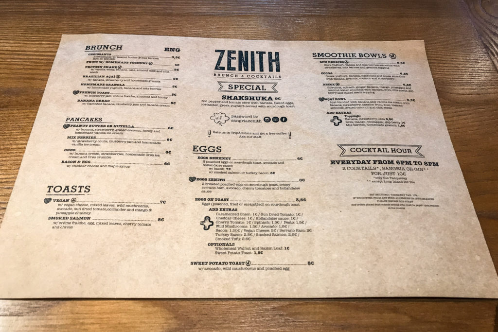 Top Ten Places to Eat in Porto, Portugal Zenith