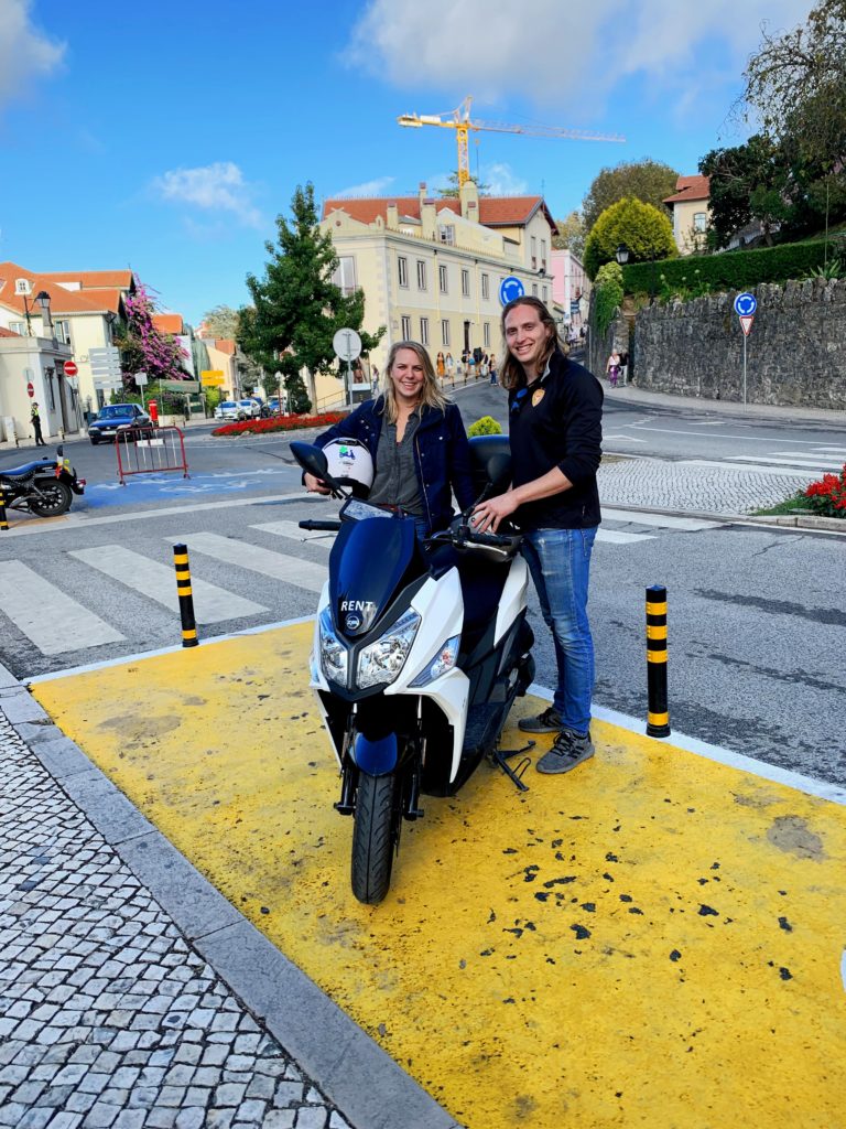 Scooters in Portugal