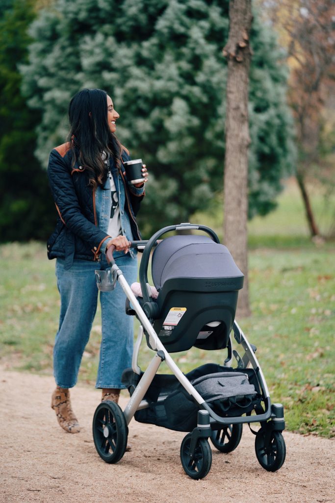 Uppababy vista on outlet gravel