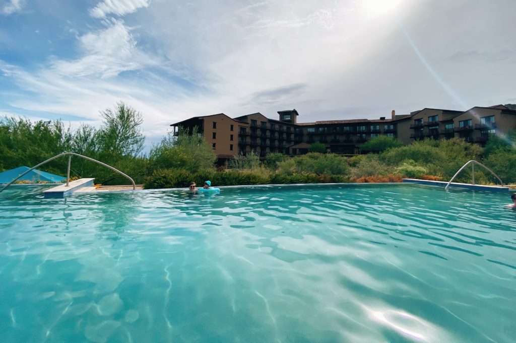 Ritz Carlton Dove Mountain Pool Babymoon