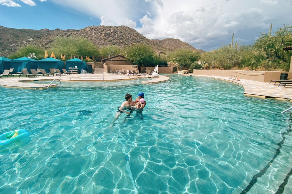 Ritz Carlton Dove Mountain Pool Babymoon