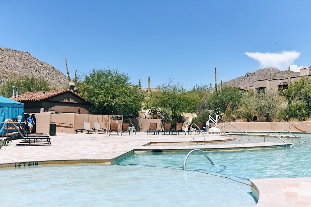 Ritz Carlton Dove Mountain Pool Babymoon